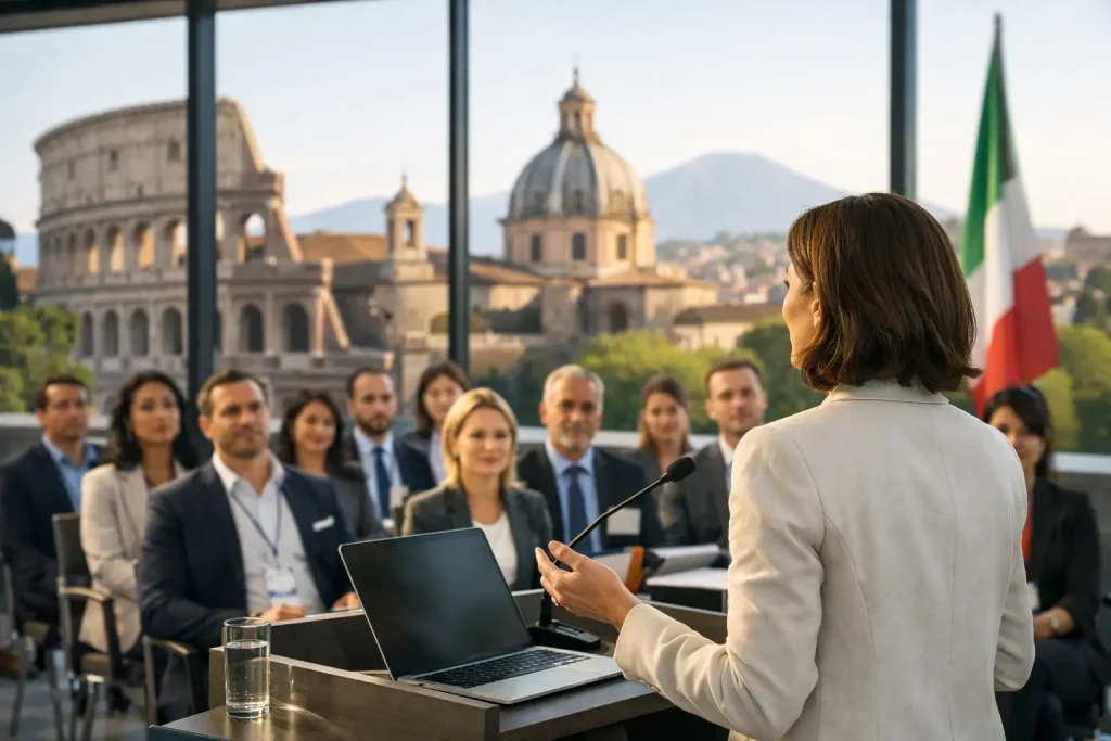 How to Organize Conferences in Italy