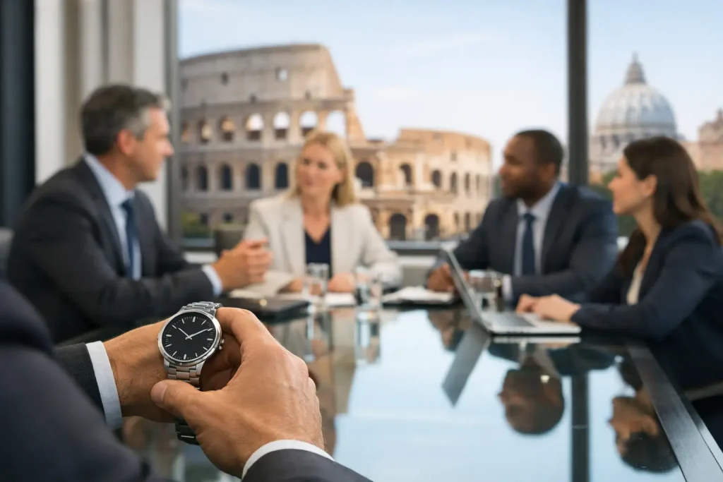 Corporate Events in Rome That Run on Time