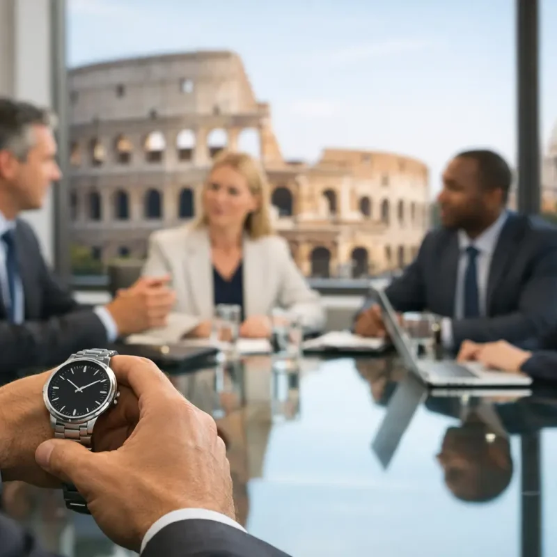 Corporate Events in Rome That Run on Time